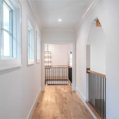 Modern interior and exterior remodel of a family home in Charlotte