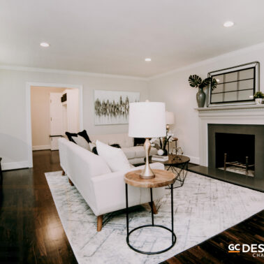 Living Room Renovation Charlotte NC