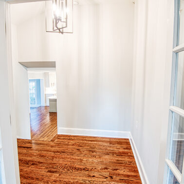 Spacious room after remodel in Charlotte, NC
